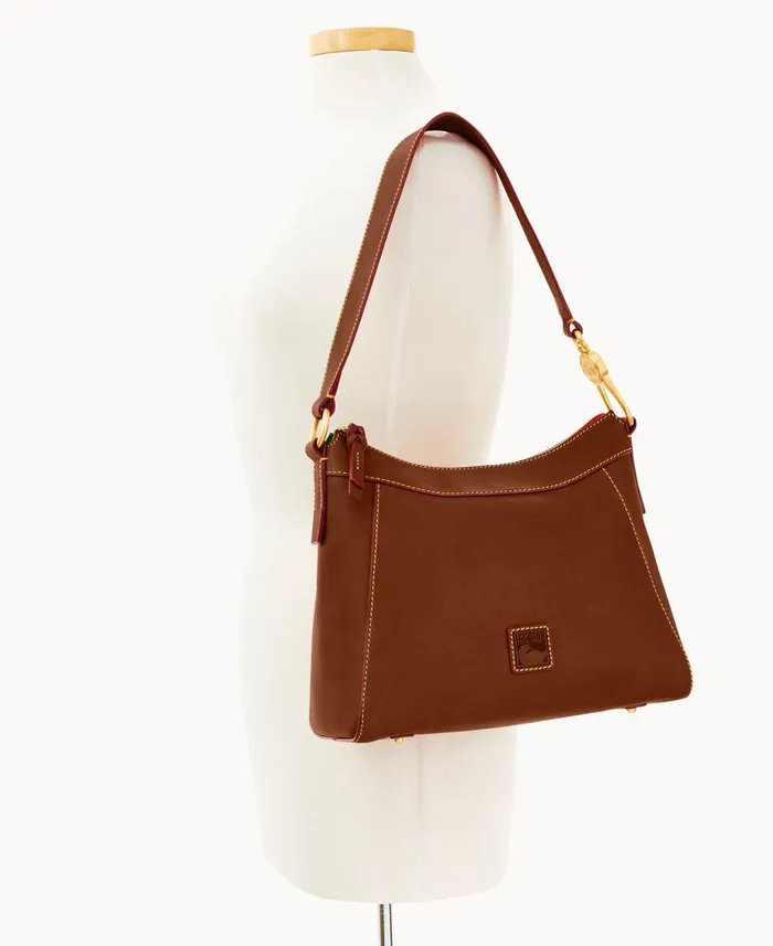 Dooney and Bourke Shoulder Bags Florentine Large Cassidy Hobo Chestnut 8211 WomenMen Dooney and Bourke Shoulder Bags Florentine Large Cassidy Hobo Chestnut 8211 WomenMen