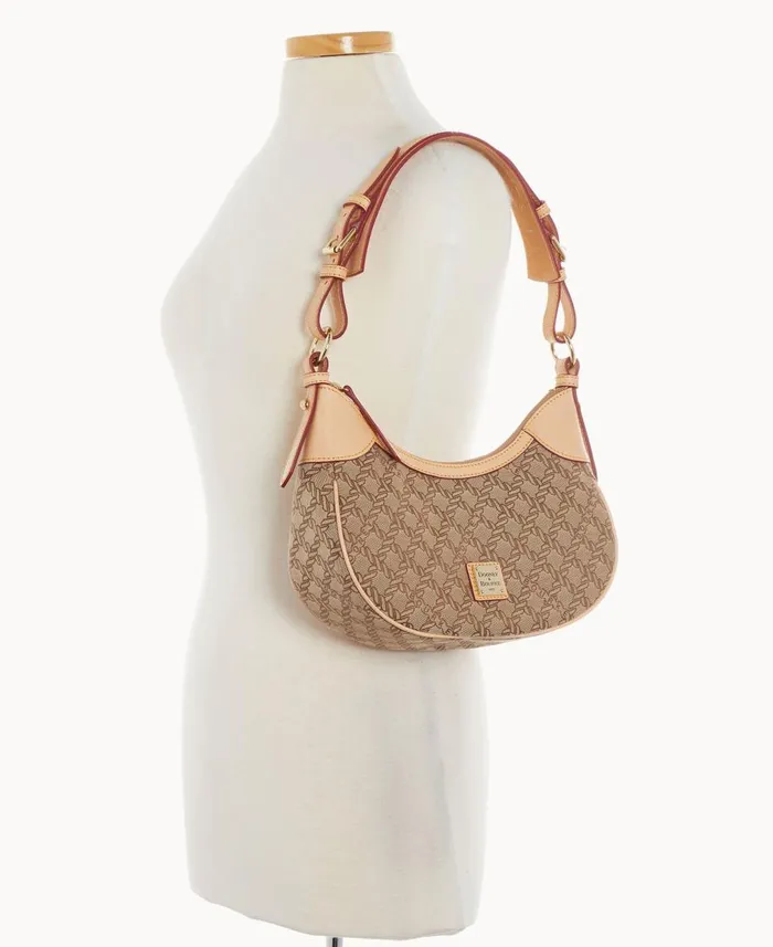 Dooney and Bourke Shoulder Bags Maritime Small Hobo Brown 8211 WomenMen