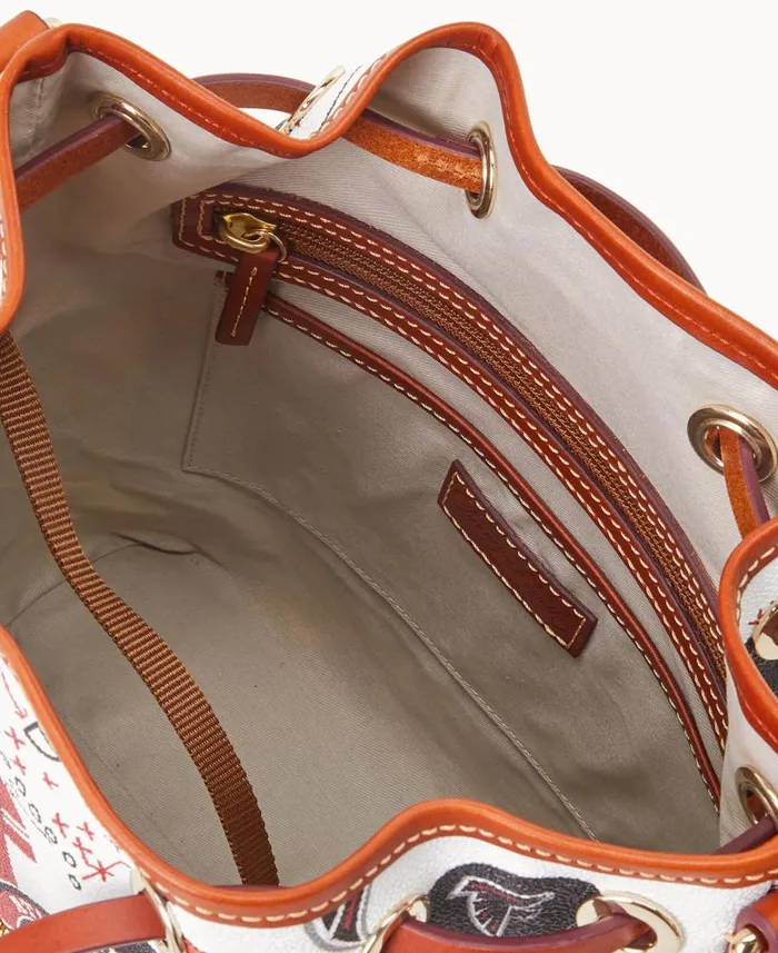 Dooney and Bourke Shoulder Bags NFL Falcons Drawstring Falcons 8211 WomenMen Dooney and Bourke Shoulder Bags NFL Falcons Drawstring Falcons 8211 WomenMen