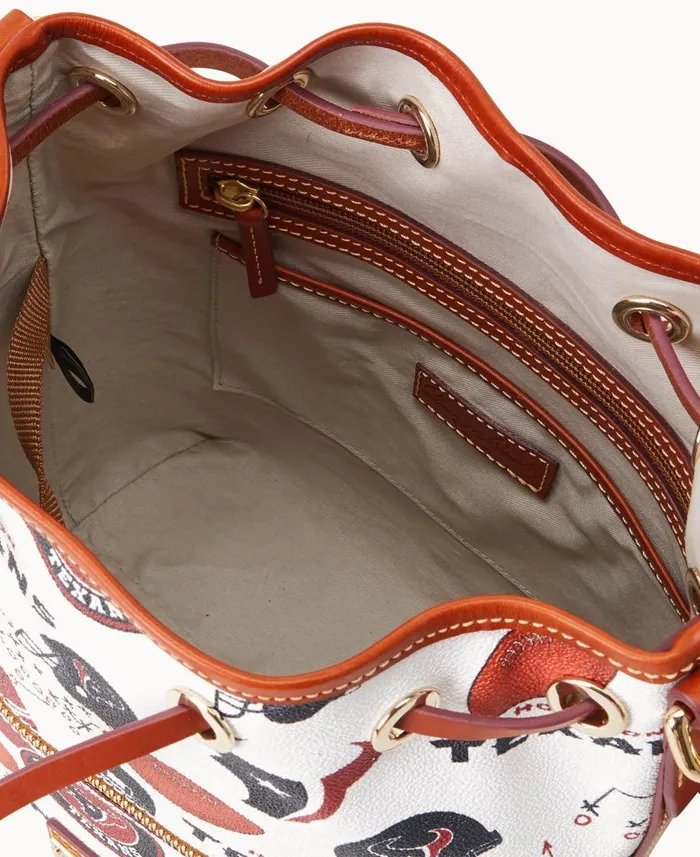 Dooney and Bourke Shoulder Bags NFL Texans Drawstring Texans 8211 WomenMen