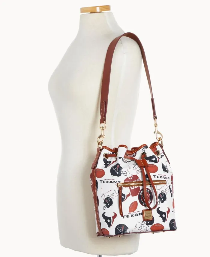 Dooney and Bourke Shoulder Bags NFL Texans Drawstring Texans 8211 WomenMen
