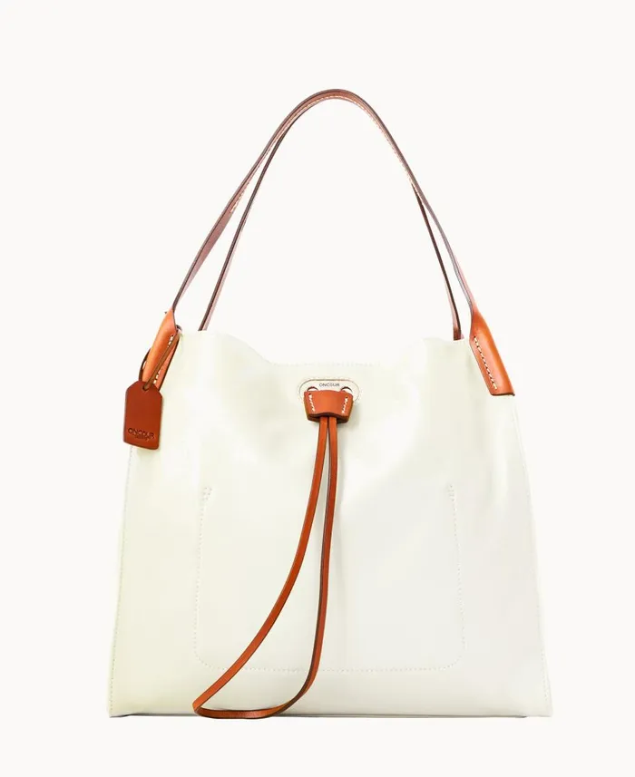 Dooney and Bourke Shoulder Bags Oncour Elba Full Up Two Pure White 8211 WomenMen Dooney and Bourke Shoulder Bags Oncour Elba Full Up Two Pure White 8211 WomenMen