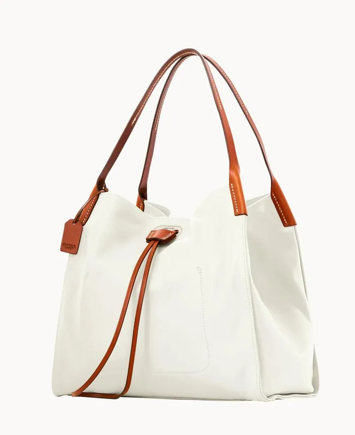 Dooney and Bourke Shoulder Bags Oncour Elba Full Up Two Pure White 8211 WomenMen Dooney and Bourke Shoulder Bags Oncour Elba Full Up Two Pure White 8211 WomenMen