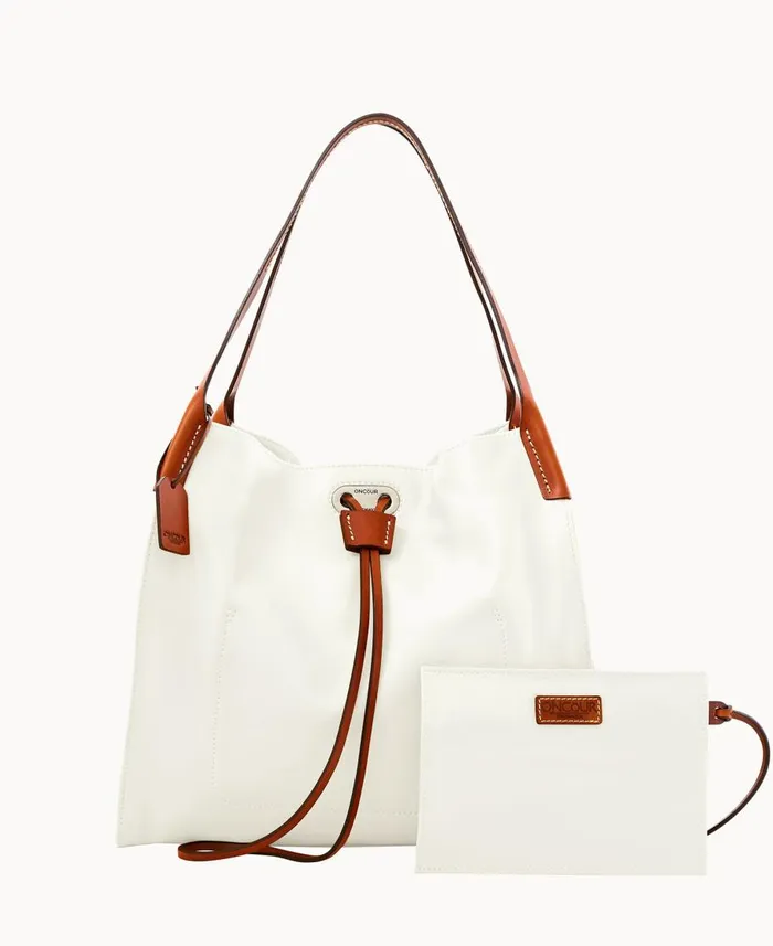 Dooney and Bourke Shoulder Bags Oncour Elba Full Up Two Pure White 8211 WomenMen Dooney and Bourke Shoulder Bags Oncour Elba Full Up Two Pure White 8211 WomenMen