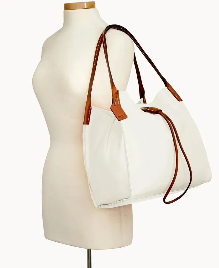 Dooney and Bourke Shoulder Bags Oncour Elba Full Up Two Pure White 8211 WomenMen Dooney and Bourke Shoulder Bags Oncour Elba Full Up Two Pure White 8211 WomenMen
