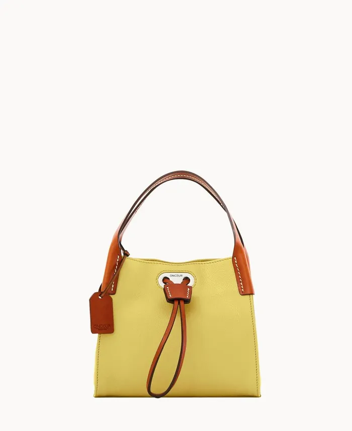 Dooney and Bourke Shoulder Bags Oncour Twist Tiny Full Up Butter 8211 WomenMen Dooney and Bourke Shoulder Bags Oncour Twist Tiny Full Up Butter 8211 WomenMen