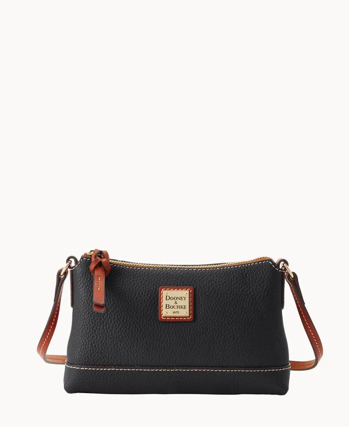 Dooney and Bourke Shoulder Bags Pebble Grain Izzy Bag Black 8211 WomenMen