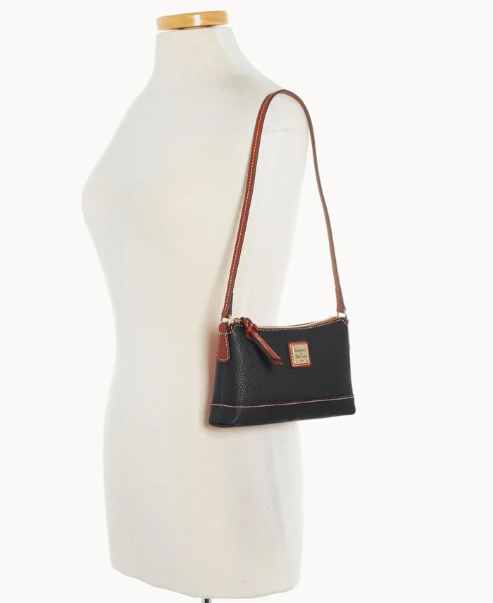 Dooney and Bourke Shoulder Bags Pebble Grain Izzy Bag Black 8211 WomenMen