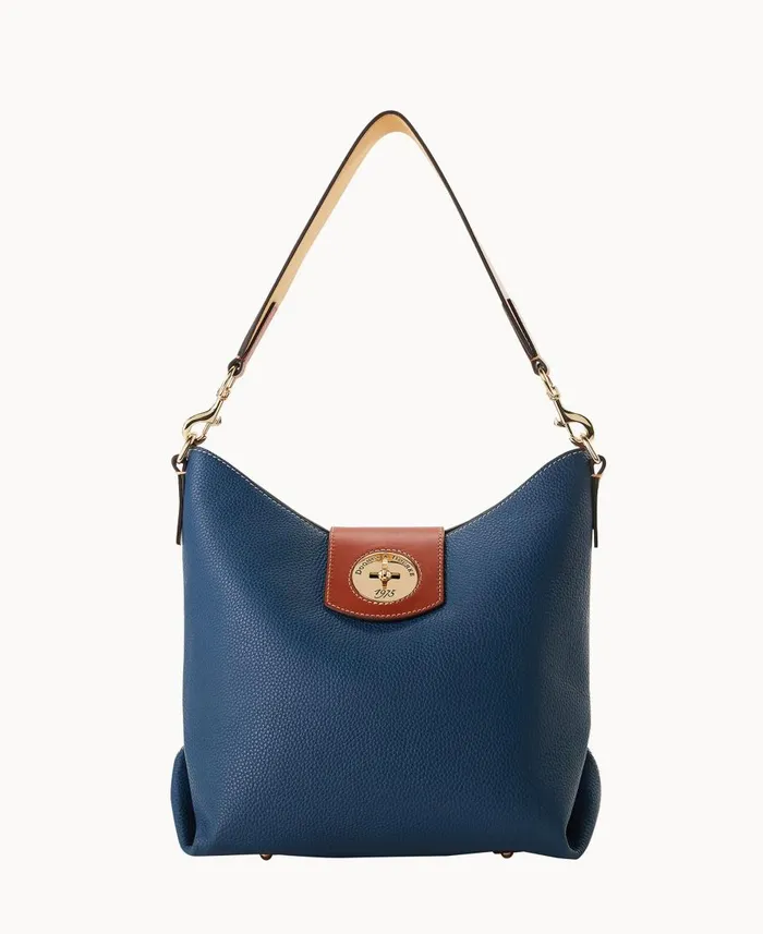 Dooney and Bourke Shoulder Bags Pebble Turnlock Sac 30 Jeans 8211 WomenMen