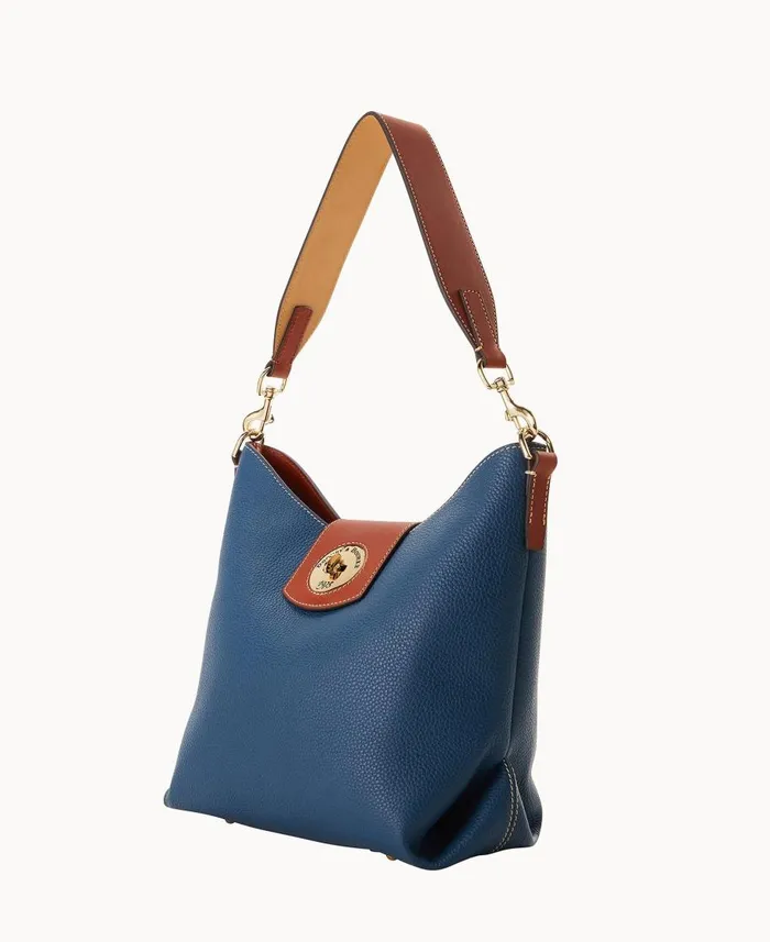 Dooney and Bourke Shoulder Bags Pebble Turnlock Sac 30 Jeans 8211 WomenMen