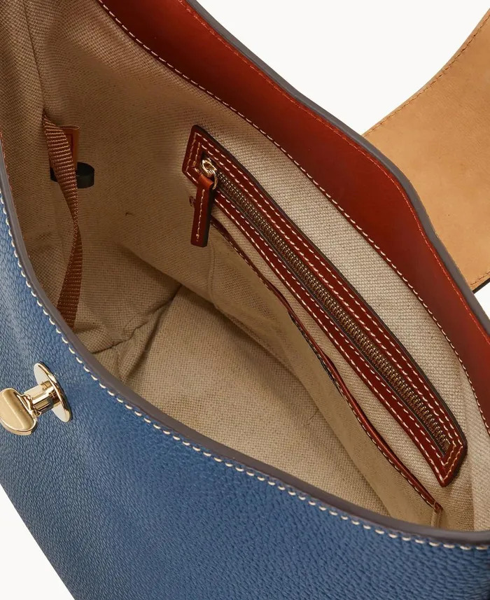 Dooney and Bourke Shoulder Bags Pebble Turnlock Sac 30 Jeans 8211 WomenMen