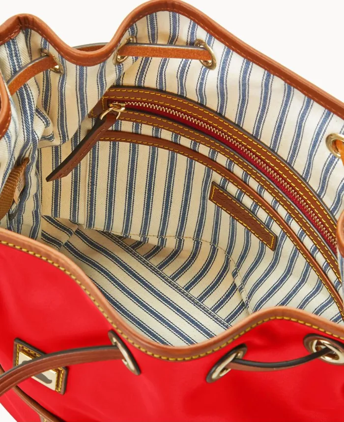 Dooney and Bourke Shoulder Bags Wayfarer Drawstring Red 8211 WomenMen