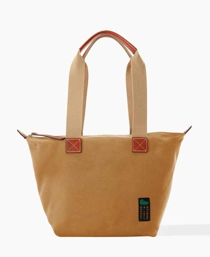 Dooney and Bourke Totes Canvas Carryall 28 Beige 8211 WomenMen
