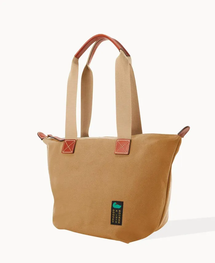 Dooney and Bourke Totes Canvas Carryall 28 Beige 8211 WomenMen