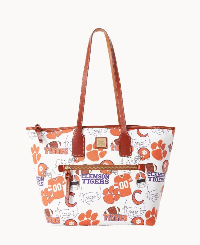 Dooney and Bourke Totes Collegiate Clemson University Tote Clemson 8211 WomenMen Dooney and Bourke Totes Collegiate Clemson University Tote Clemson 8211 WomenMen