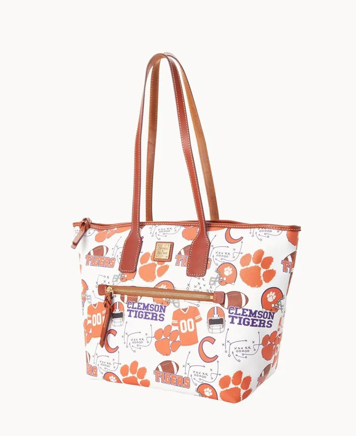 Dooney and Bourke Totes Collegiate Clemson University Tote Clemson 8211 WomenMen Dooney and Bourke Totes Collegiate Clemson University Tote Clemson 8211 WomenMen