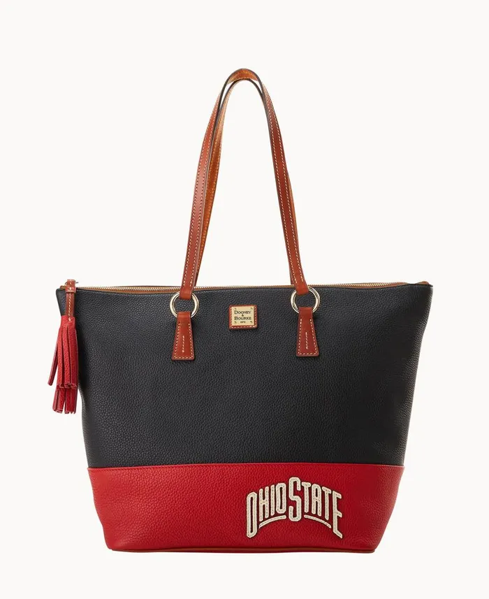 Dooney and Bourke Totes Collegiate Ohio State Tobi Tote Ohio State 8211 WomenMen Dooney and Bourke Totes Collegiate Ohio State Tobi Tote Ohio State 8211 WomenMen