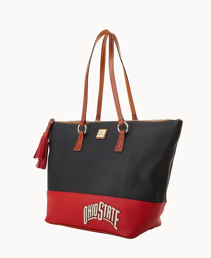 Dooney and Bourke Totes Collegiate Ohio State Tobi Tote Ohio State 8211 WomenMen Dooney and Bourke Totes Collegiate Ohio State Tobi Tote Ohio State 8211 WomenMen