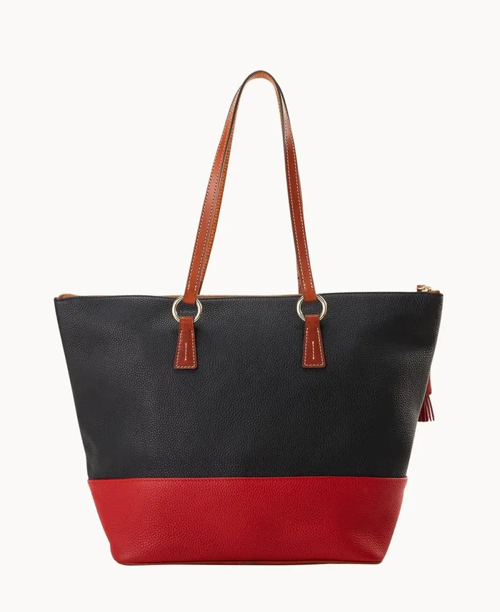 Dooney and Bourke Totes Collegiate Ohio State Tobi Tote Ohio State 8211 WomenMen Dooney and Bourke Totes Collegiate Ohio State Tobi Tote Ohio State 8211 WomenMen