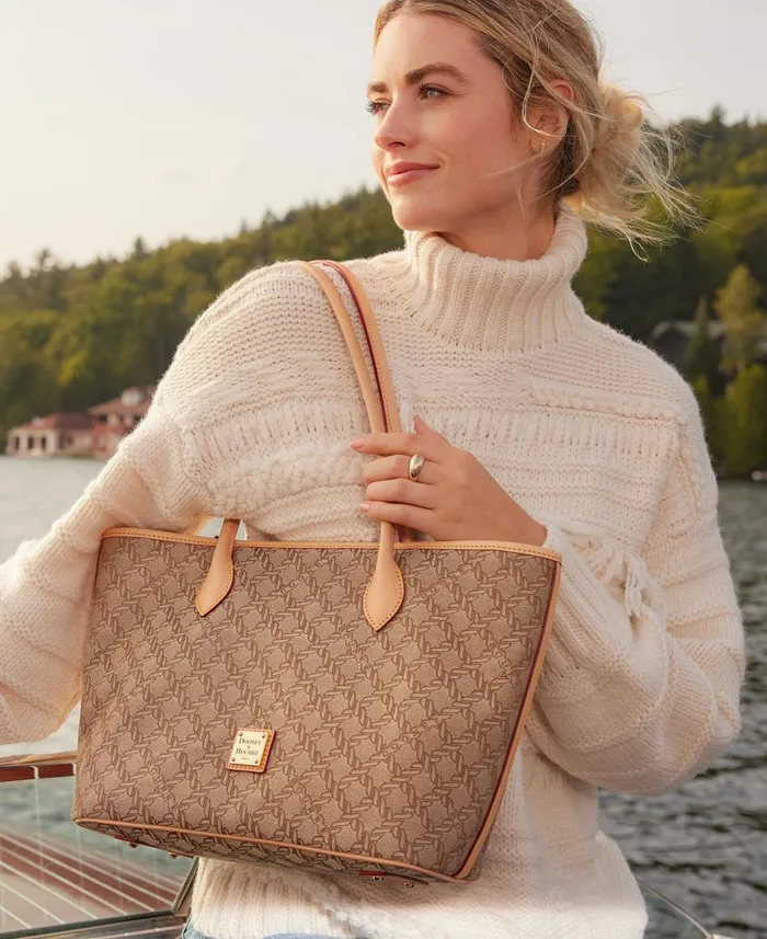 Dooney and Bourke Totes Maritime Tote Brown 8211 WomenMen