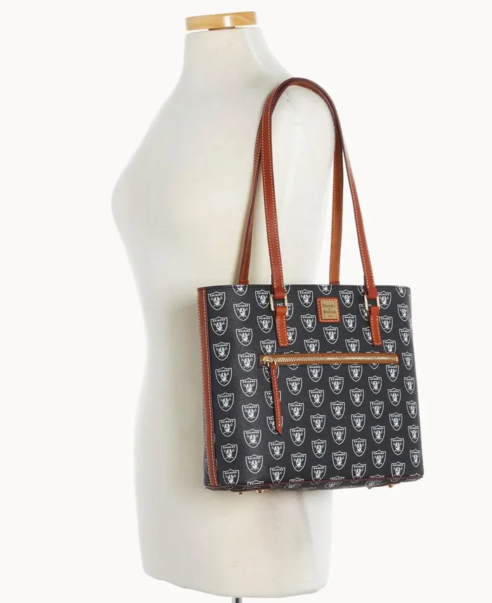 Dooney and Bourke Totes NFL Raiders Shopper Raiders 8211 WomenMen
