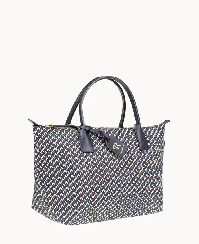 Dooney and Bourke Totes Roberta Pieri Tatami Classic Small Robertina Tote Midnight Blue 8211 WomenMen Dooney and Bourke Totes Roberta Pieri Tatami Classic Small Robertina Tote Midnight Blue 8211 WomenMen