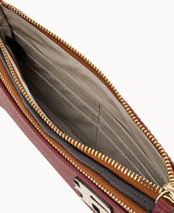Dooney and Bourke Wallets Collegiate Florida State Double Zip Wristlet Florida State 8211 WomenMen Dooney and Bourke Wallets Collegiate Florida State Double Zip Wristlet Florida State 8211 WomenMen