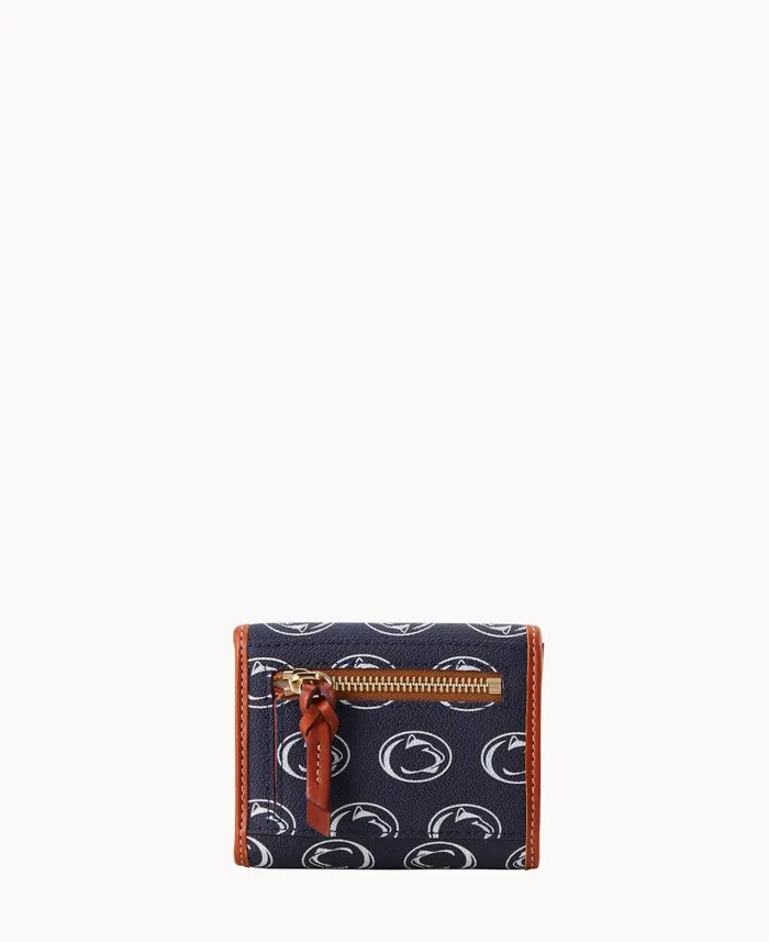 Dooney and Bourke Wallets Collegiate Penn State University Flap Credit Card Wallet Penn State 8211 WomenMen