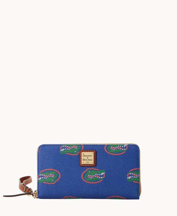 Dooney and Bourke Wallets Collegiate University Of Florida Large Zip Around Wristlet Florida 8211 WomenMen Dooney and Bourke Wallets Collegiate University Of Florida Large Zip Around Wristlet Florida 8211 WomenMen