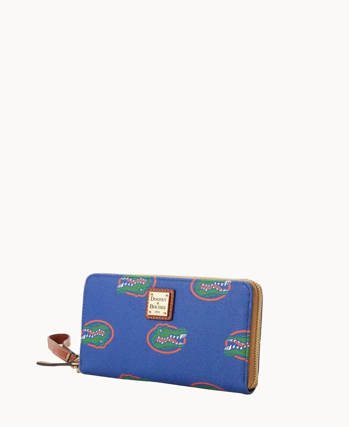 Dooney and Bourke Wallets Collegiate University Of Florida Large Zip Around Wristlet Florida 8211 WomenMen Dooney and Bourke Wallets Collegiate University Of Florida Large Zip Around Wristlet Florida 8211 WomenMen