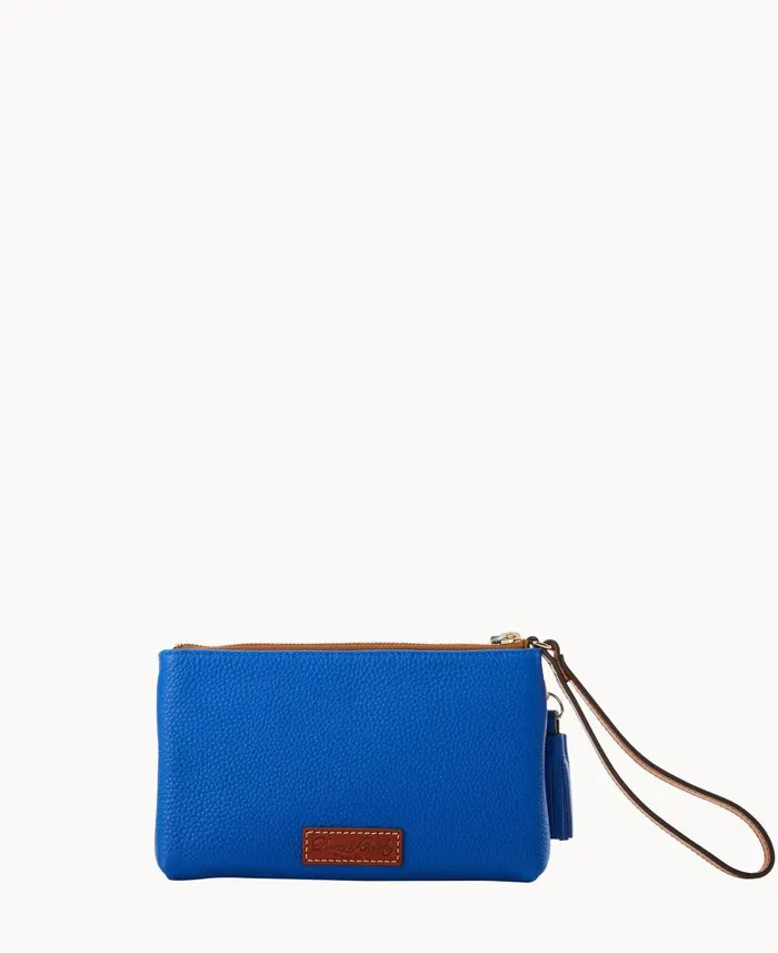 Dooney and Bourke Wallets Collegiate University Of Kentucky Double Zip Wristlet University Of Kentucky 8211 WomenMen
