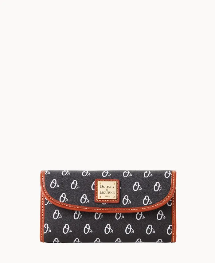 Dooney and Bourke Wallets MLB Orioles Continental Clutch Orioles 8211 WomenMen Dooney and Bourke Wallets MLB Orioles Continental Clutch Orioles 8211 WomenMen