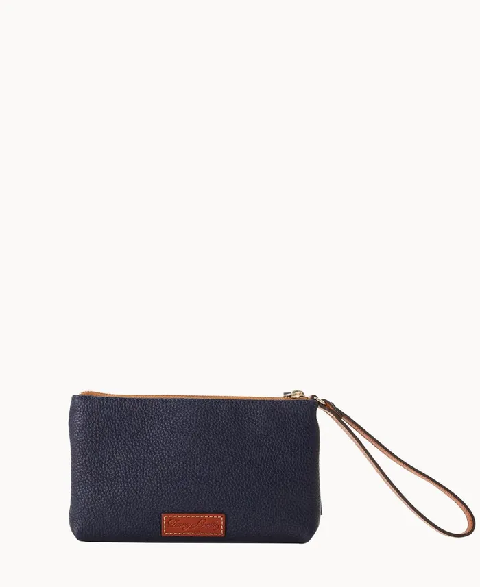 Dooney and Bourke Wallets MLB Tigers Double Zip Wristlet Tigers 8211 WomenMen