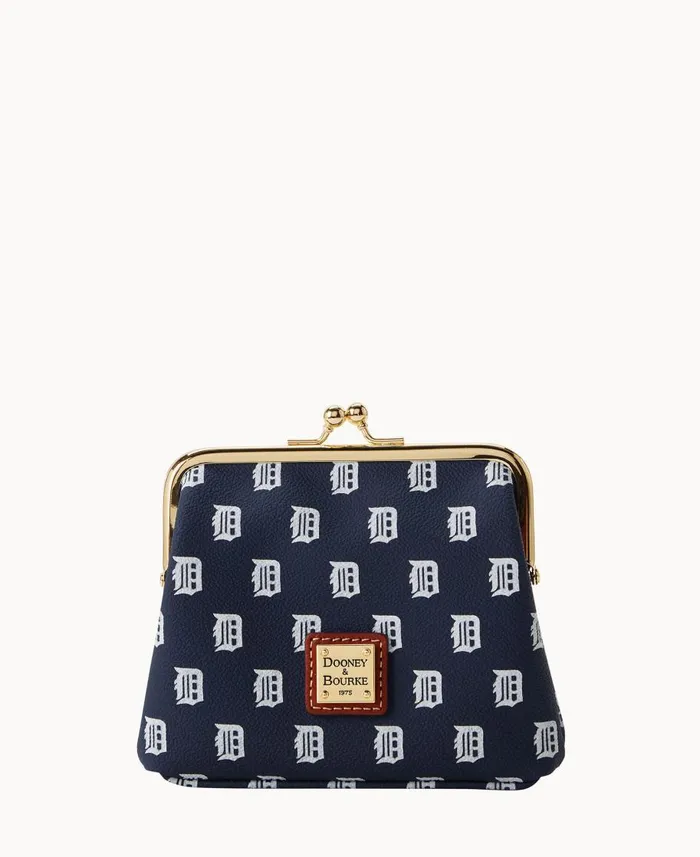 Dooney and Bourke Wallets MLB Tigers Large Framed Purse Tigers 8211 WomenMen