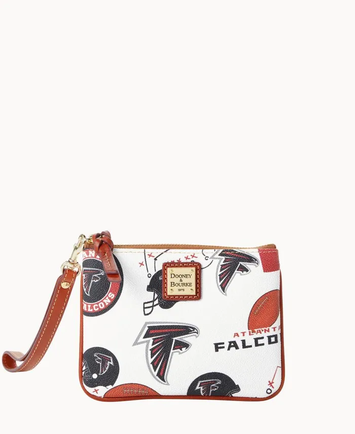 Dooney and Bourke Wallets NFL Falcons Stadium Wristlet Falcons 8211 WomenMen