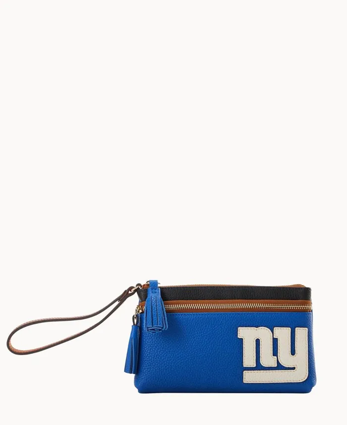 Dooney and Bourke Wallets NFL Giants Double Zip Wristlet Giants 8211 WomenMen Dooney and Bourke Wallets NFL Giants Double Zip Wristlet Giants 8211 WomenMen