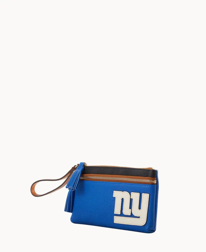 Dooney and Bourke Wallets NFL Giants Double Zip Wristlet Giants 8211 WomenMen Dooney and Bourke Wallets NFL Giants Double Zip Wristlet Giants 8211 WomenMen
