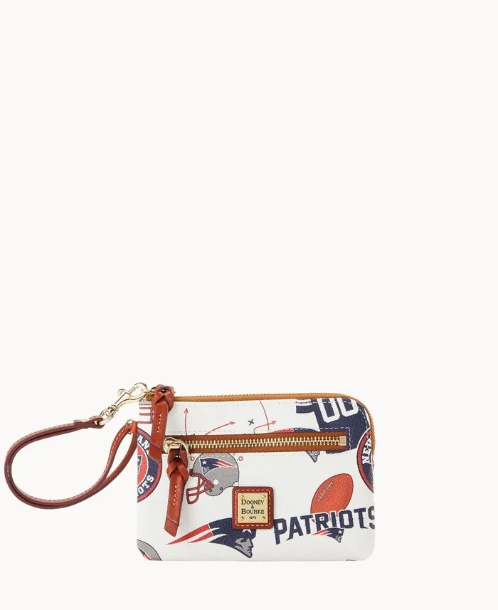 Dooney and Bourke Wallets NFL Patriots Zip Around Wristlet Patriots 8211 WomenMen Dooney and Bourke Wallets NFL Patriots Zip Around Wristlet Patriots 8211 WomenMen