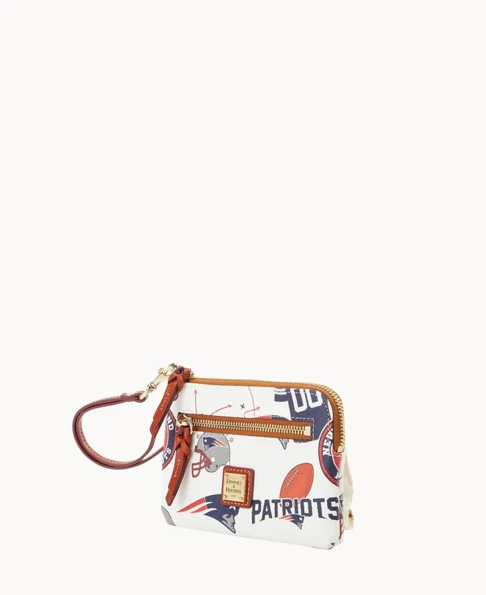 Dooney and Bourke Wallets NFL Patriots Zip Around Wristlet Patriots 8211 WomenMen Dooney and Bourke Wallets NFL Patriots Zip Around Wristlet Patriots 8211 WomenMen
