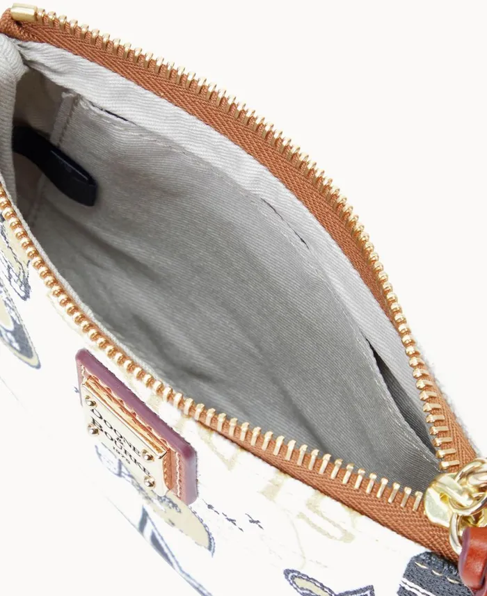 Dooney and Bourke Wallets NFL Saints Stadium Wristlet Saints 8211 WomenMen