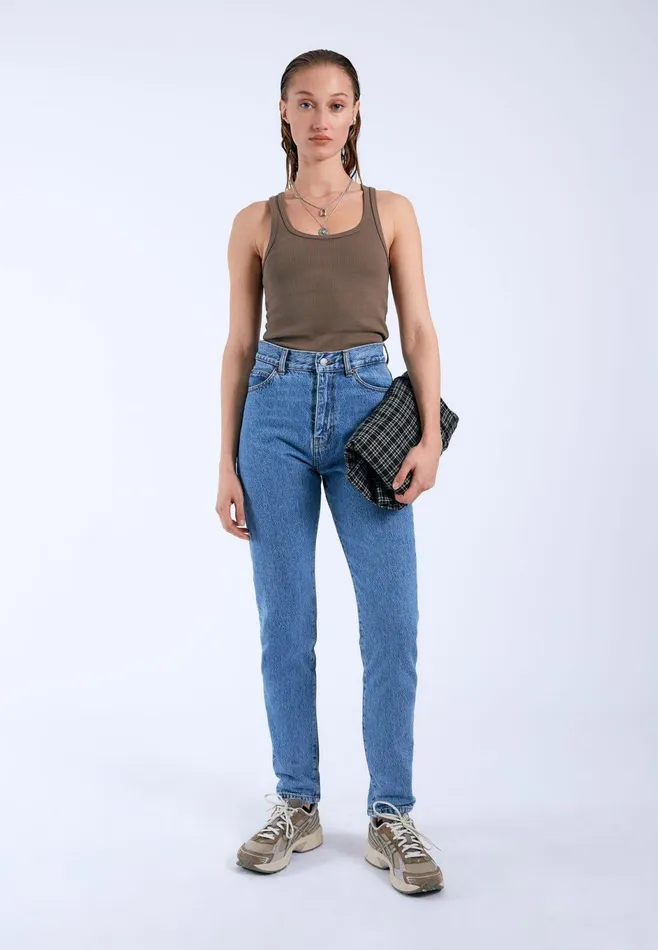 Dr Denim Mom Jeans Women Nora 8211 Stream Sky Retro Stream Sky Retro