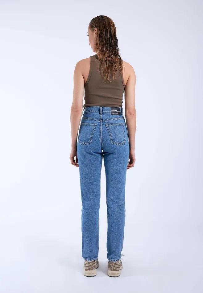 Dr Denim Mom Jeans Women Nora 8211 Stream Sky Retro Stream Sky Retro