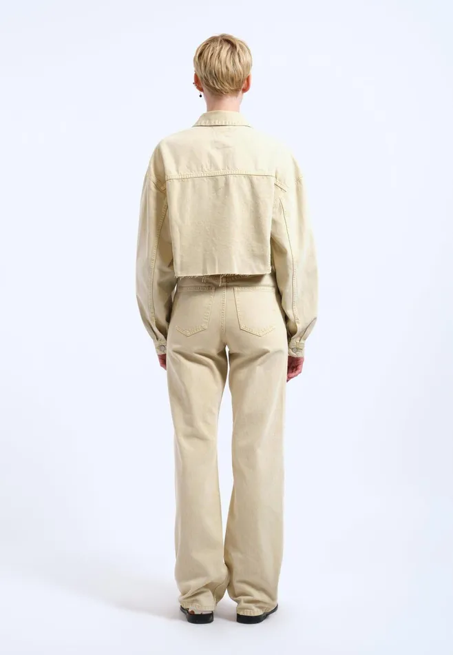 Dr Denim Outerwear Women Sandi Jacket 8211 Buff Yellow Buff Yellow