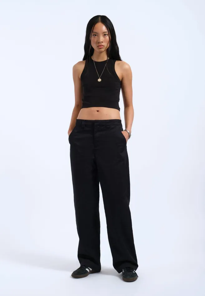 Dr Denim Pants Women Hill Pants 8211 Black Black