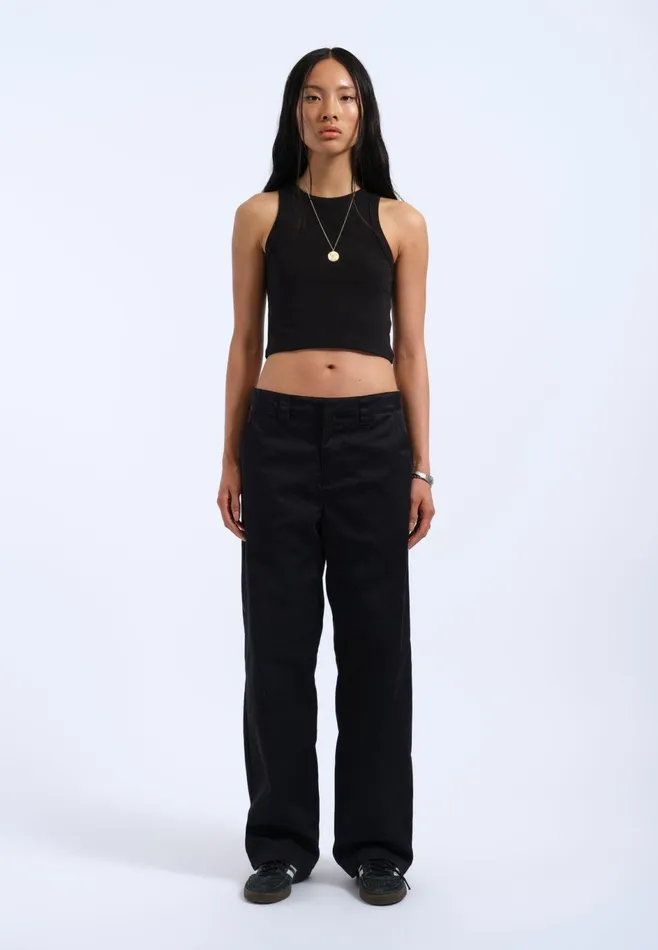 Dr Denim Pants Women Hill Pants 8211 Black Black
