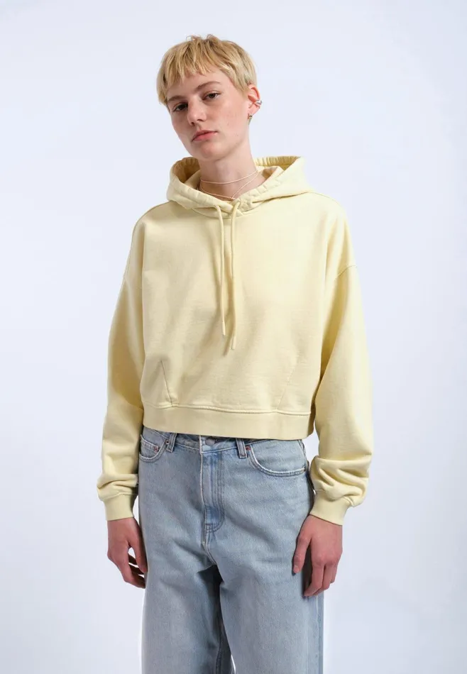 Dr Denim Sweatshirts and Hoodies Women Ethel Hoodie 8211 Washed Light Yellow Washed Light Yellow Dr Denim Sweatshirts and Hoodies Women Ethel Hoodie 8211 Washed Light Yellow Washed Light Yellow