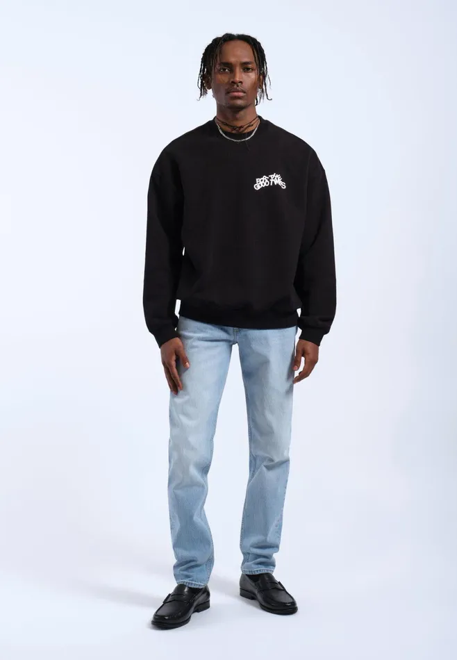 Dr Denim Sweatshirts and Hoodies Women Kenan Sweatshirt 8211 Black Times Curve Black Times Curve