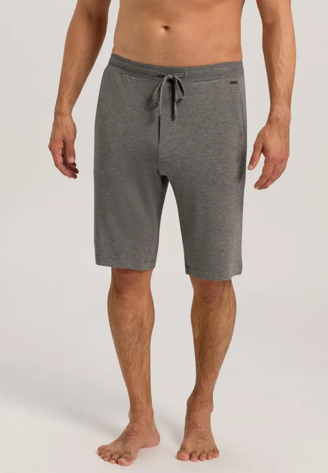 Drawstring Shorts Stone Melange Men HANRO Bottoms