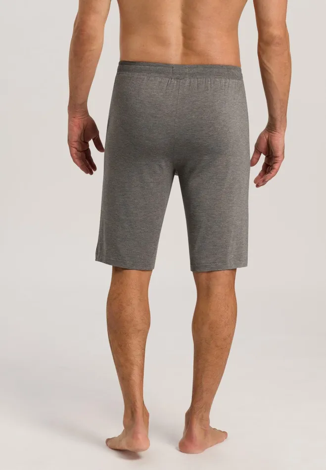 Drawstring Shorts Stone Melange Men HANRO Bottoms