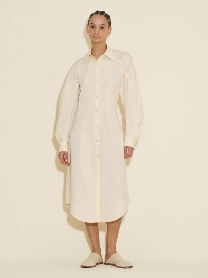 Dresses and Skirts Women Holzweiler Cyra Dress Lt Yellow